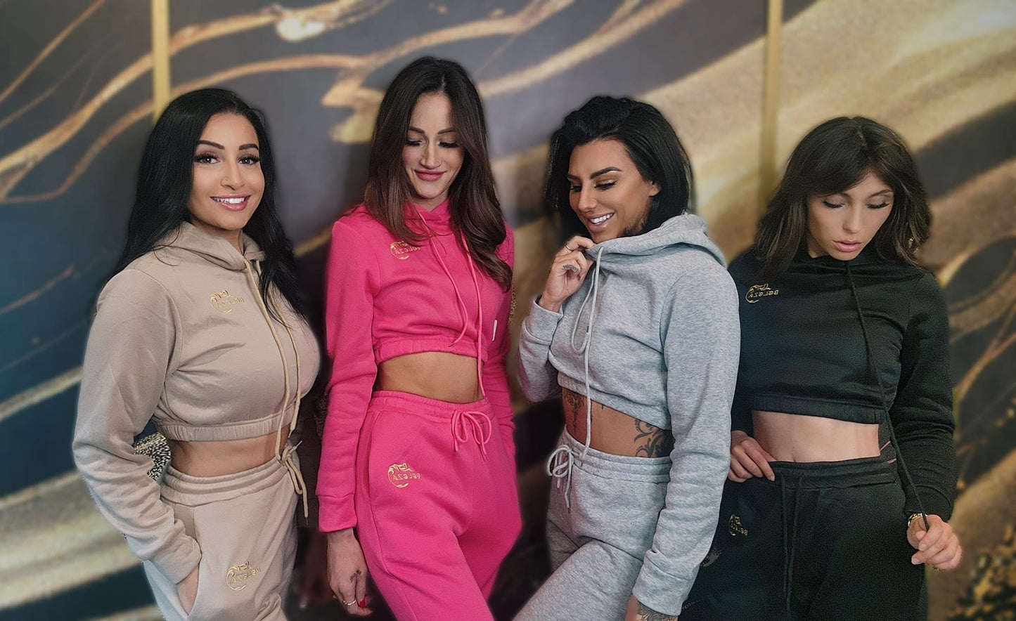 Beleza Crop Hoodie